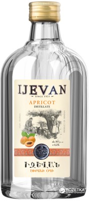 Горілка Ijevan Абрикос плодова 0.25 л 50%