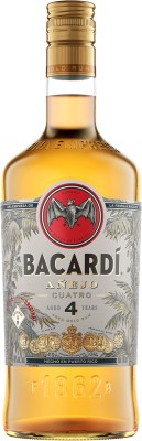 Ром Bacardi Anejo Cuatro 4 роки витримки 0.7 л 40%