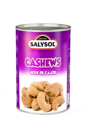 Кеш'ю солоний, Salysol, ж/б, 130г