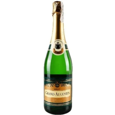 Вино ігристе Grand Augustin Brut white, біле, брют, 0,75 л