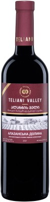 Вино Teliani Valley Алазанська Долина червоне напівсолодке 0.75 л 12%