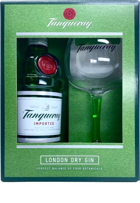 Джин Tanqueray London Dry Gin 0.7 л 47.3% + склянка