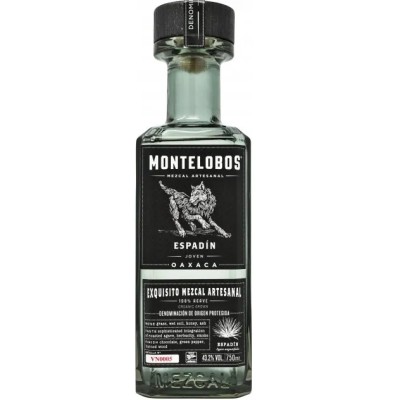 Мескаль Montelobos Espadin Joven 100% Agave, 43,2%, 0,7 л