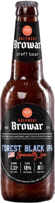 Пиво Волинський Бровар Forest Black IPA темне нефільтроване 7.3% 0.35 л