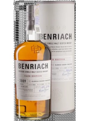 Віскі BenRiach 11 yo Oloroso Puncheon Cask #8562 2009 Single Malt Scotch Whisky, 58.9, 0.7 л в тубах