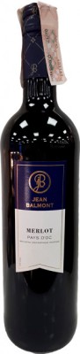 Вино Les Grands Chais de France Jean Balmont Мерло червоне сухе 0.75 л 13%