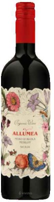 Вино ALLUMEA Неро д'Авола Мерло червоне напівсухе органічне 0.75 л 13.5%