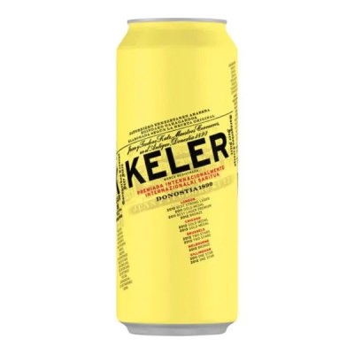 Пиво Keler Lager, світле, фільтроване, 6,2%, з/б, 0,5 л