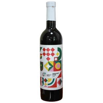 Вино Father's Wine Червоний ромб, червоне, сухе, 13%, 0,75 л