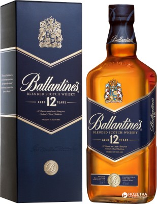 Віскі Ballantine's 12 років 0.7 л 40% в подарунковій упаковці