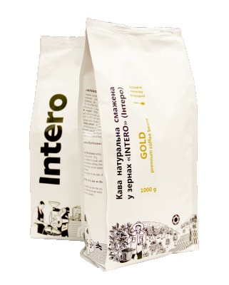 Кава в зернах Intero Vending Gold premium coffee 1кг