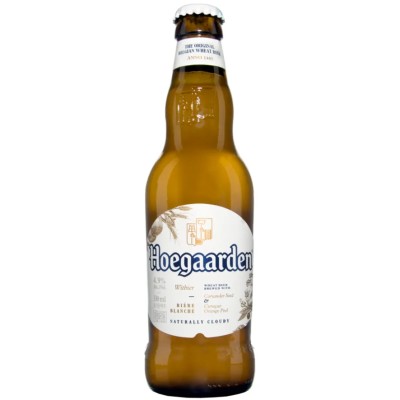 Пиво Hoegaarden White, світле, нефільтроване, 4,9%, 0,33 л