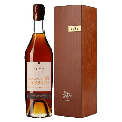 Арманьяк Chateau de Laubade 1983 0,7л 40% У дерев'яній коробці