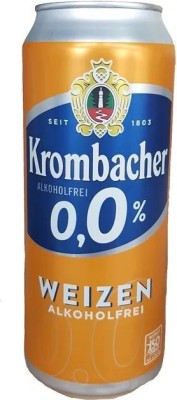 Пиво безалкогольне Krombacher світле, 0.5%, 0.5 л