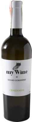 Вино My Wine by Eduard Gorodetsky Шардоне ординарне столове біле сухе 0.75 л 12.5%