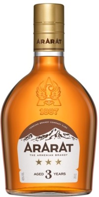 Бренді ARARAT 3 роки витримки 0.2 л 40%