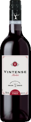 Вино безалкогольне Vintense Merlot червоне 0.75 л 0%