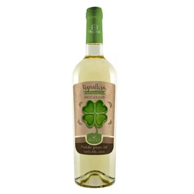 Вино Vignapura Grillo Organic, біле, сухе, 13,5%, 0,75 л