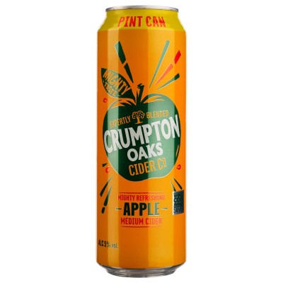 Сидр Crumpton Oaks Apple, 5%, з/б, 0,568 л