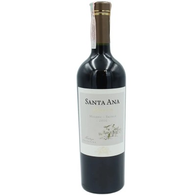 Вино Santa Ana Reserve Malbec Shiraz, червоне, сухе, 13,5%, 0,75 л