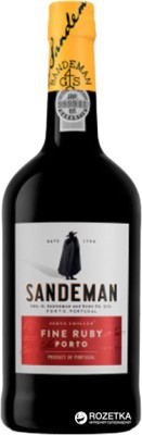 Портвейн Sandeman Ruby Porto Sogrape Vinhos червоний солодкий 0.75 л 19.5%