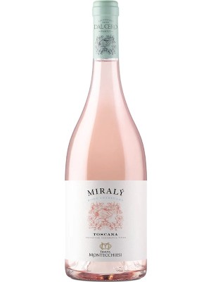 Вино Міралі Розе, Тоскана / Miraly Rose, Toscana, Tenuta Montecchiesi, рожеве сухе 0.75л