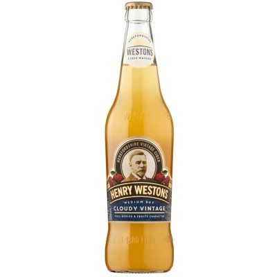 Сидр Westons Vintage Cloudy нефільтрований, 7,3%, 0,5 л