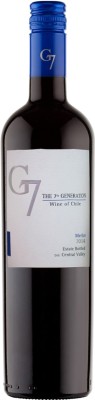 Вино Carta Vieja G7 Merlot 0.75 л червоне сухе 13.5%