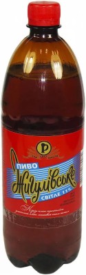 Пиво Рівень Жигулівське світле, 4%, 1 л