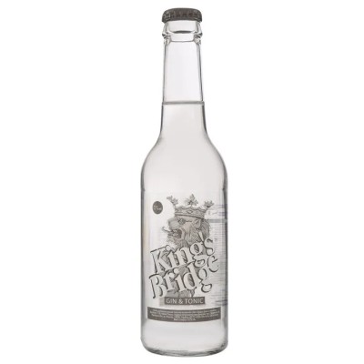 Напій слабоалкогольний King's Bridge Джин Тонік, 7%, 0,33 л