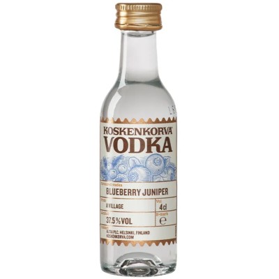 Горілка Koskenkorva Blueberry Juniper, 37,5%, 0,04 л