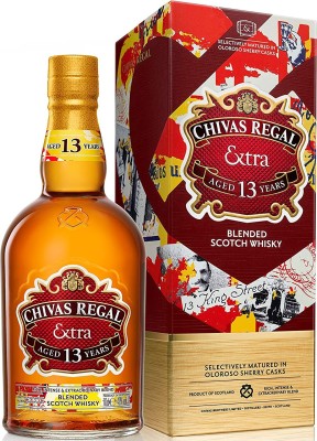 Віскі Chivas Regal Sherry Cask 13 років витримки 0.7 л 40% у подарунковому пакованні