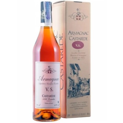 Арманьяк Armagnac Castarede VS, подарункова упаковка, 40%, 0,7 л