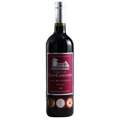 Вино LD Vins Chateau Saint Christophe A.O.C. Médoc, червоне, сухе, 0,75 л