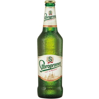 Пиво Staropramen, світле, 5%, 0,5 л