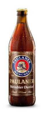 Упаковка пива Paulaner Dunkel темне нефільтроване 5.3% 0.5 л x 20 шт