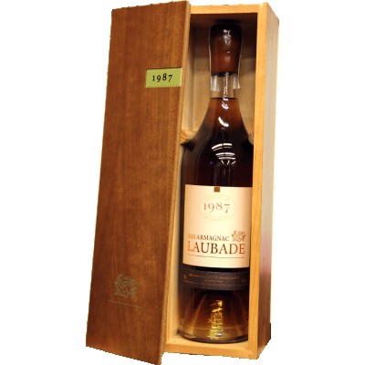 Арманьяк Chateau de Laubade 1987 0,7л 40% В подарунковій коробці