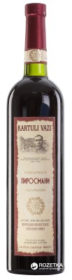 Вино Kartuli Vazi Піросмані червоне напівсухе 0.75 л 11.5%