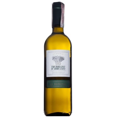 Вино Verga Le Rubinie Trebbiano D'Abruzzo DOC, біле, сухе, 11.5%, 0,75 л