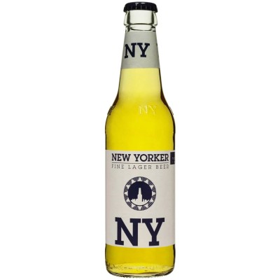 Пиво New Yorker Lager світле, 4,5%, 0,33 л