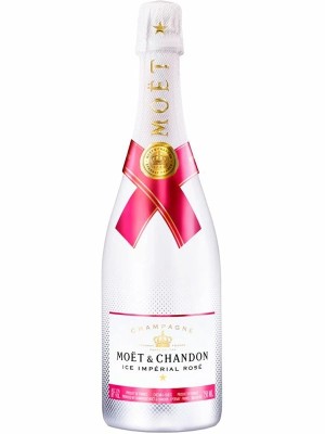 Шампанське Моет і Шандон, Айс Імперіаль Розе / Moet & Chandon, Ice Imperial Rose, рожеве напівсухе 0.75л