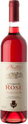 Вино Plantaze Crnogorski Rose рожеве сухе 0.75л 12.5%