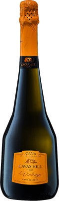 Вино біле ігристе брют натур Cavas Hill Vintage Brut Nature Gran Reserva 0.75 л 12.5%