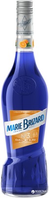 Лікер Marie Brizard Blue Curacao (Curacao Bleu) 0.7 л 25%