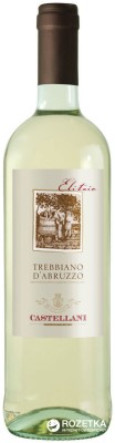 Вино Castellanі Trebbiano D'Abruzzo Cru Elitaio DOC біле сухе 0.75 л 12%