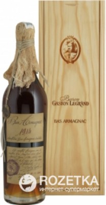 Арманьяк Baron Gaston Legrand Bas Armagnac 1914 0.7 л 40%