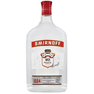Горілка Smirnoff Червона, 40%, 0,5 л