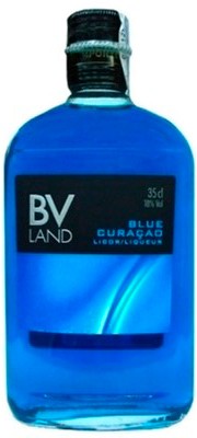 Лікер BVLand Blue Curacao Блю Кюрасо 0.35 л 18%