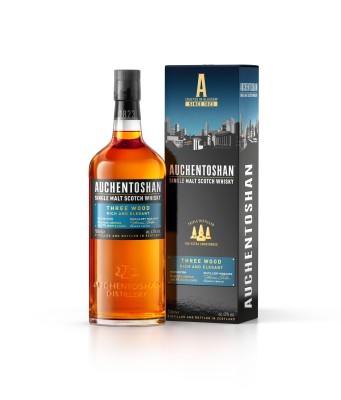 Віскі Auchentoshan Three Wood 8 років витримки 0.7 л 43%