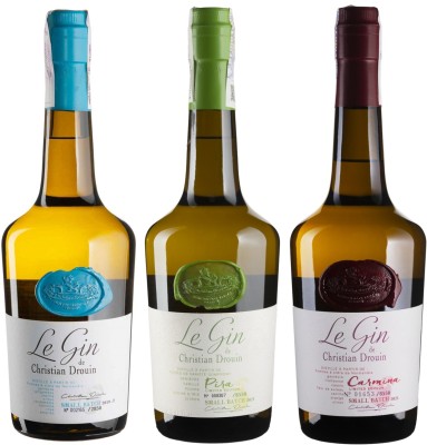 Набір джин Christian Drouin Le Gin 0.7 л 42% + Le Gin Pira 0.7 л 42% + Le Gin Carmina 0.7 л 42%